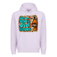 Lilac Whiskey Bent and Hell Bound Premium Hoodie - Jasminsmagicworld