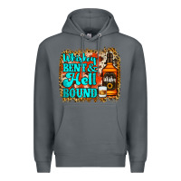 Rock Whiskey Bent and Hell Bound Premium Hoodie - Jasminsmagicworld