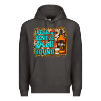 Smoke Whiskey Bent and Hell Bound Premium Hoodie - Jasminsmagicworld