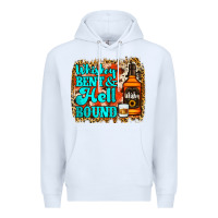 White Whiskey Bent and Hell Bound Premium Hoodie - Jasminsmagicworld