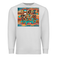 Dove Grey coffee teach repeat Premium Sweatshirt - JahusDesignShop