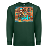 Sports Green coffee teach repeat Premium Sweatshirt - JahusDesignShop