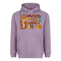 Lavender whatever spices your pumpkin Heavyweight Hoodie - RacoonDesign