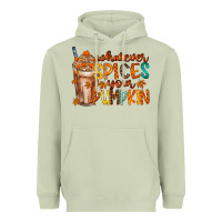 Matcha whatever spices your pumpkin Heavyweight Hoodie - RacoonDesign