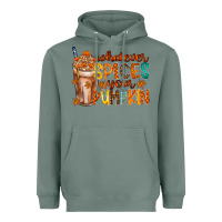 Sage whatever spices your pumpkin Heavyweight Hoodie - RacoonDesign