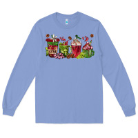 Colony Blue wine coffee cups Long Sleeve Tee - texasbilliewilder