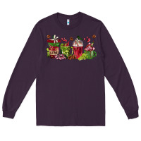 Plum wine coffee cups Long Sleeve Tee - texasbilliewilder