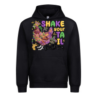 Black shake your tail feathers Urban Hoodie - MaliasSmallBusiness
