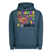 Pigment Midnight Navy shake your tail feathers Urban Hoodie - MaliasSmallBusiness