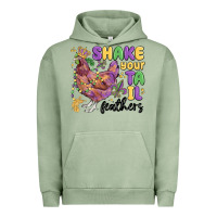 Pigment Oil Green shake your tail feathers Urban Hoodie - MaliasSmallBusiness