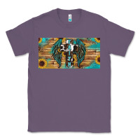 Lavender Wings Cross Faith Classic Tee - RanaPortraitStore