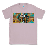 Lilac Wings Cross Faith Classic Tee - RanaPortraitStore