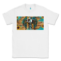 White Wings Cross Faith Classic Tee - RanaPortraitStore
