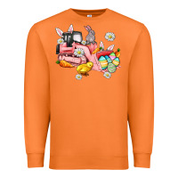 Carrot easter excavator Premium Sweatshirt - AdoDesignShop