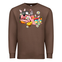 Chestnut easter excavator Premium Sweatshirt - AdoDesignShop