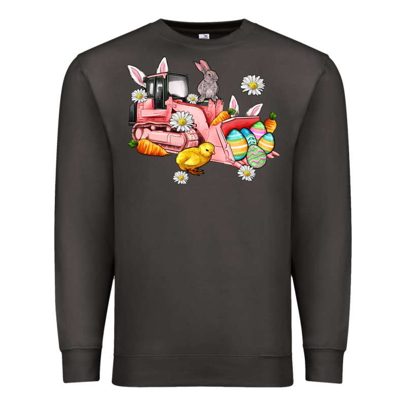 Easter Excavator Premium Sweatshirt by AdoDesignShop | Teevron