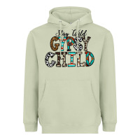 Matcha stay wild gypsy child Heavyweight Hoodie - CowhideDigitalArt