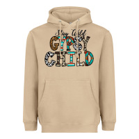 Mushroom stay wild gypsy child Heavyweight Hoodie - CowhideDigitalArt