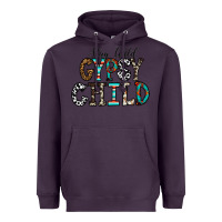 Plum stay wild gypsy child Heavyweight Hoodie - CowhideDigitalArt