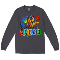 Smoke basketball support squad autism Long Sleeve Tee - Zillion Design Studio