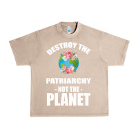 French Oak Destroy the patriarchy not the planet Urban Heavy Tee - Bettercallsaul