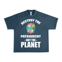 Midnight Navy Destroy the patriarchy not the planet Urban Heavy Tee - Bettercallsaul