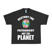 Pigment Black Destroy the patriarchy not the planet Urban Heavy Tee - Bettercallsaul