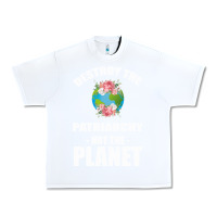 White Destroy the patriarchy not the planet Urban Heavy Tee - Bettercallsaul