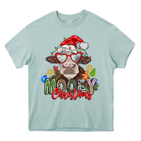 Arona Mooey Christmas Heavy Core Tee - CowhideDigitalArt
