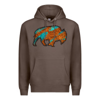 Coffee bison Premium Hoodie - Jasminsmagicworld