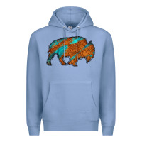 Colony Blue bison Premium Hoodie - Jasminsmagicworld