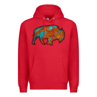 Red bison Premium Hoodie - Jasminsmagicworld