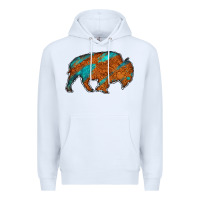 White bison Premium Hoodie - Jasminsmagicworld