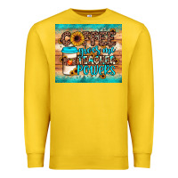 Lemon coffee gives me teacher powers Premium Sweatshirt - JahusDesignShop