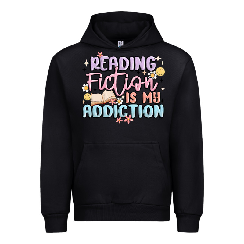 Reading Fiction Is My Addiction Urban Hoodie by MaliasSmallBusiness | Teevron