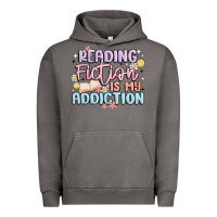 Pigment Tornado reading fiction is my addiction Urban Hoodie - MaliasSmallBusiness