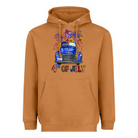Meerkat western fourth of july truck Heavyweight Hoodie - FaDigitalArtStudio