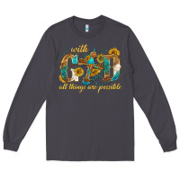 Smoke with god all things are possible with cross Long Sleeve Tee - texasbilliewilder