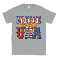 Heather Grey made in the usa Classic Tee - texasbilliewilder