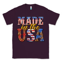 Plum made in the usa Classic Tee - texasbilliewilder