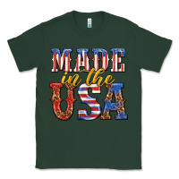 Sports Green made in the usa Classic Tee - texasbilliewilder