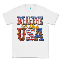 White made in the usa Classic Tee - texasbilliewilder