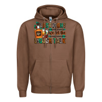 Chestnut last night we let the liquor talk Zipper Hoodie - Zillion Design Studio