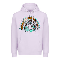 Lilac blessed rainbow cowhide aztec Premium Hoodie - Jasminsmagicworld