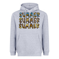 Heather Grey summer summer Heavyweight Hoodie - CowhideDigitalArt
