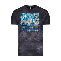 Snuggle Up Gnomies It's Coll Outside Vintage Tee | Teevron