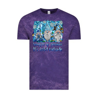 Cloud Purple snuggle up gnomies it's coll outside Vintage Tee - BarkalooDesign