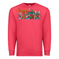 Cardinal western happy easter Premium Sweatshirt - AdoDesignShop