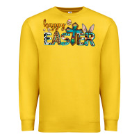 Lemon western happy easter Premium Sweatshirt - AdoDesignShop