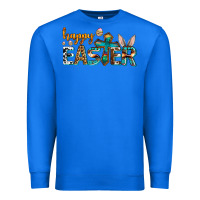 True Royal western happy easter Premium Sweatshirt - AdoDesignShop